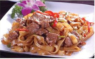 Sliced Beef Chow Fun